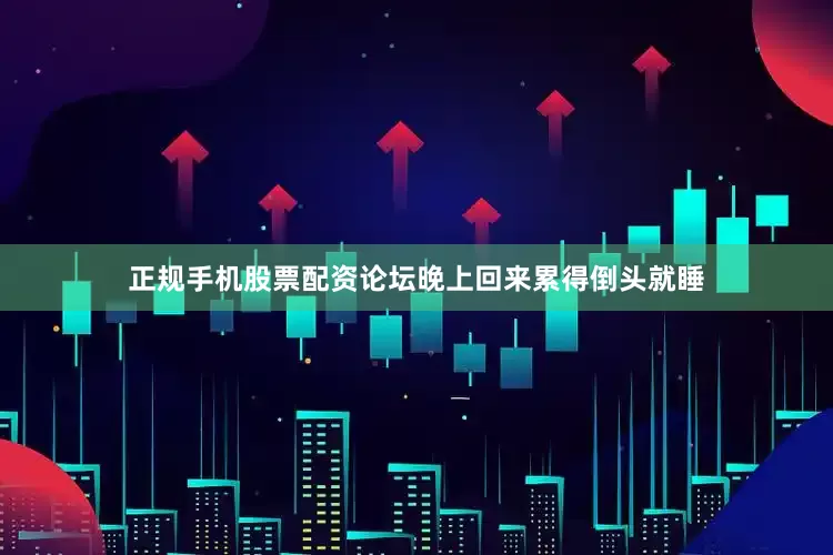 正规手机股票配资论坛晚上回来累得倒头就睡
