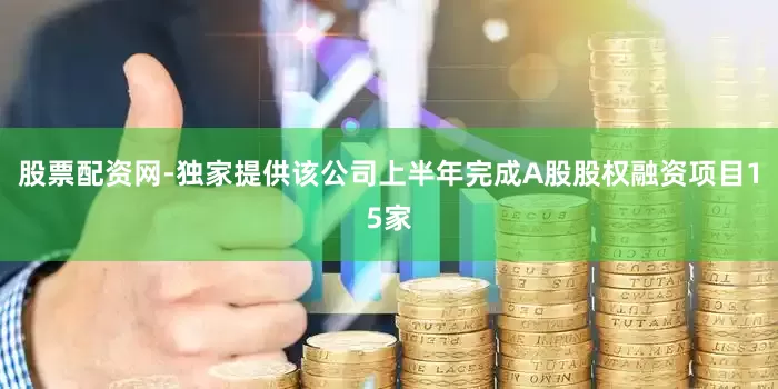 股票配资网-独家提供该公司上半年完成A股股权融资项目15家
